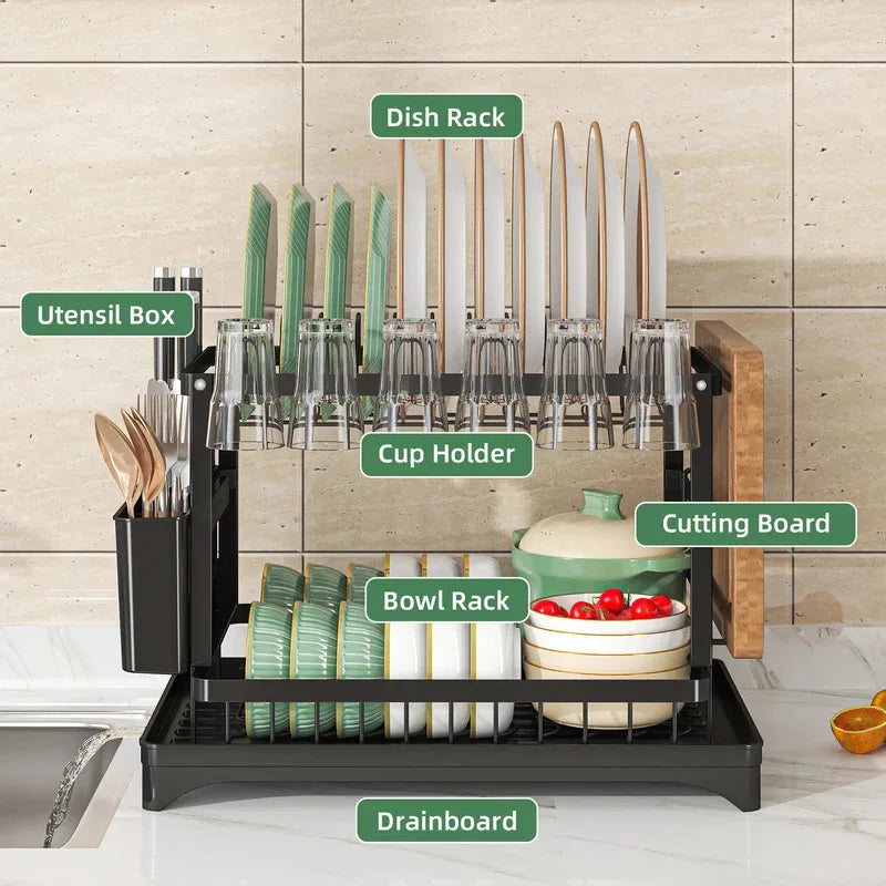 Ultimate Kitchen Dish Drying Rack